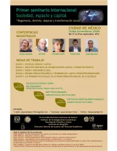 Primer Seminario Internacional. Sociedad, espacio y capital